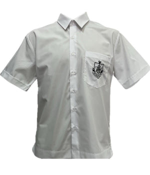 Short Sleeve White Shirt - AHS