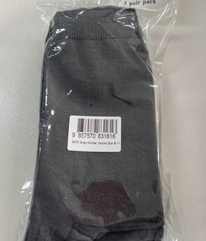Socks Grey Winter 3 pack - BF