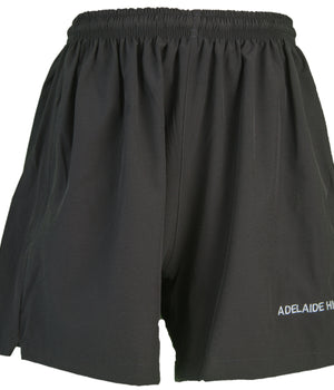 Shorter Length Black Stretch Microfibre Sports Shorts - AHS