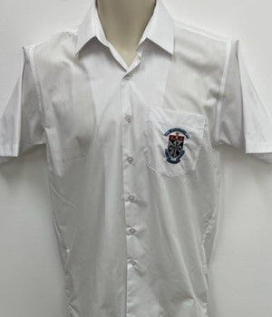 Short Sleeve Summer White Shirt - BF
