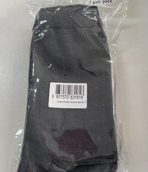 Grey Socks 3 Pack - AHS