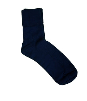 Socks Navy Anklets – OLV