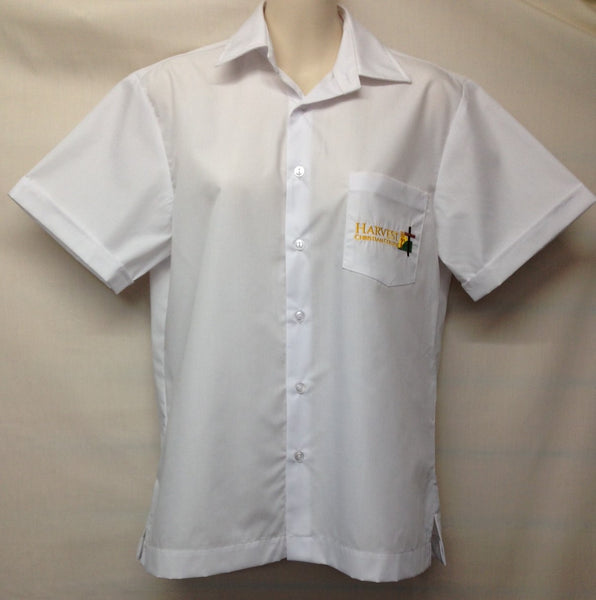 Short Sleeve Shirt, White - HCC