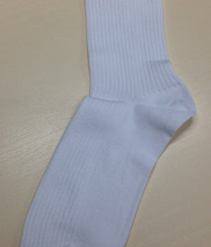 Socks White Mids - SG
