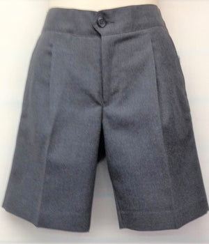 Boy's Grey Shorts Elastic Back - SG